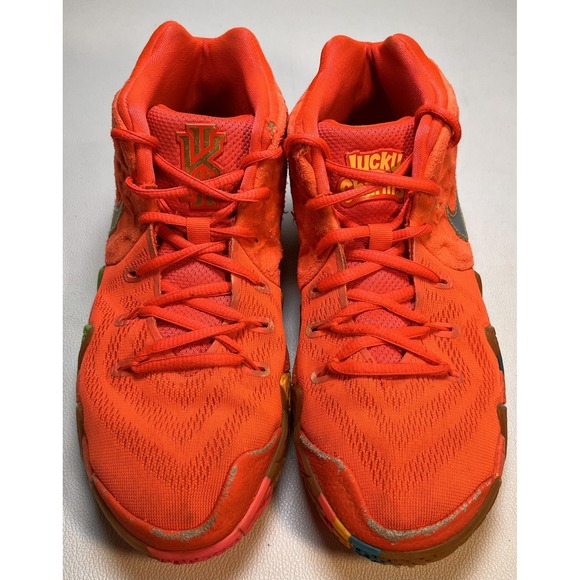 Nike Kyrie 4 GS‎ Lucky Charms Shoes Youth 6Y BV7793-600 Basketball Sneakers - Picture 6 of 13